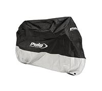Puig 20726N Funda Motocicleta Logo Puig XXL Color Negro