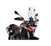 Puig 20764W Visera Multi-Regulable 2.0 Clip-on en Color Transparente, Accesorio aerodinámico Resistente, Ajustable y de fácil instalación para Mejorar la protección sin Alterar la estética