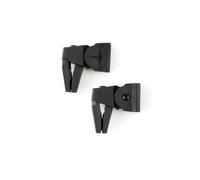 Puig 20767N Visera Multi-Regulable 2.0 Clip-on optimizado y Ajuste en Altura e inclinación para Mejorar protección aerodinámica, Negro