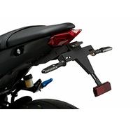 Puig 20768N Grupo Iluminación Led Compacto homologado con diseño eficiente y Alta Visibilidad para integración en Motocicleta, Negro