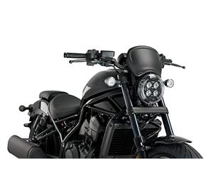 Puig 20821J Placa Frontal ABS Accesorio específico, Negro Mate