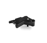 Puig 20995N Manetas adaptador mecanizado en aluminio Ergal 7075 anodizado para sistema de maneta con ajuste preciso y alta resistencia mecánica, Negro
