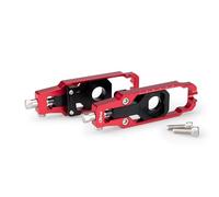 Puig 20999R Tensor de Cadena mecanizado en aluminio anodizado con sistema de regulación precisa y marcaje superior para ajuste fácil y seguro, Rojo