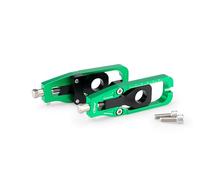 Puig 21001V Tensor de Cadena mecanizado en aluminio anodizado con sistema de regulación precisa y marcaje superior para ajuste fácil y seguro, Verde