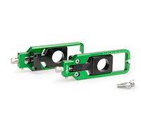 Puig 21006V Tensor de Cadena mecanizado en aluminio anodizado con sistema de regulación precisa y marcaje superior para ajuste fácil y seguro, Verde