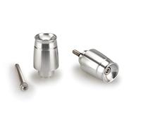 Puig 21009P Contrapesos Manillar Modelo Sport para Honda Plata