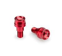 Puig Contrapesos manillar Modelo Speed 21024R para Yamaha Rojo