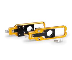 Puig 21038O Tensor de Cadena mecanizado en aluminio anodizado con sistema de regulación precisa y marcaje superior para ajuste fácil y seguro, Oro