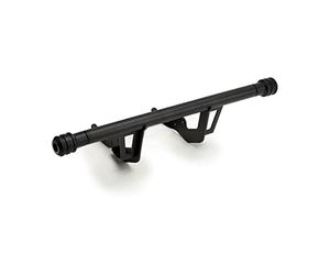 Puig 21044N Defensas Opie con núcleo de aluminio y recubrimiento de nylon para protección anticaídas y estilo neo-retro, Negro