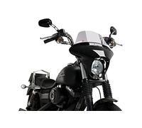 Puig 21050H Batwing SML Touring en ABS y PMMA con Pantalla Regulable para máxima protección aerodinámica en Estilo Custom, Ahumado