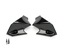 Puig 21127N Deflectores Frontales Extended Mayor Superficie de protección aerodinámica para Brazos y Hombros Compatible con Pantallas Puig y OEM, Negro