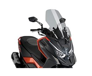 Puig 21149H Pantalla V-Tech Line Touring PMMA Touring 4 mm, Ahumado