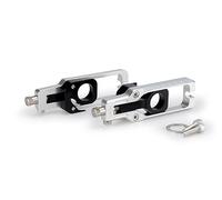 Puig 21189P Tensor de Cadena mecanizado en aluminio anodizado con sistema de regulación precisa y marcaje superior para ajuste fácil y seguro, Plata