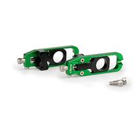 Puig 21190V Tensor de Cadena mecanizado en aluminio anodizado con sistema de regulación precisa y marcaje superior para ajuste fácil y seguro, Verde