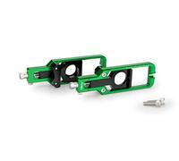 Puig 21191V Tensor de Cadena mecanizado en aluminio anodizado con sistema de regulación precisa y marcaje superior para ajuste fácil y seguro, Verde