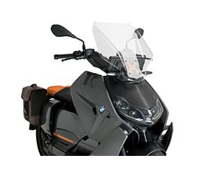 Puig 21259W Pantalla V-Tech Line Touring en acrílico de 4 mm con diseño aerodinámico anguloso para máxima protección y reducción de turbulencias, Transparente