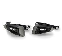 Puig Protectores de motor 21314N Pro 2.0 – Poliamida con zonas elastoméricas, aerodinámico – Negro