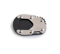 Puig 21363N Extensión Pata de Cabra con base ampliada en acero inoxidable y aluminio mecanizado para mayor estabilidad en superficies irregulares, Negro