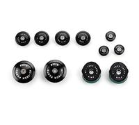 Puig 21432N Tapón de chasis en aluminio protector resistente, Negro