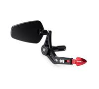 Puig 21440R Protector Maneta Freno con Retrovisor Pro Rojo