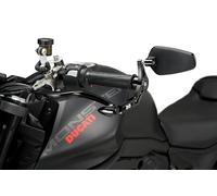 Puig 21441N Protector Maneta Embrague con Retrovisor Pro Negro