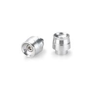 Puig 21450P Contrapesos Manillar Speed accesorio específico, Plata