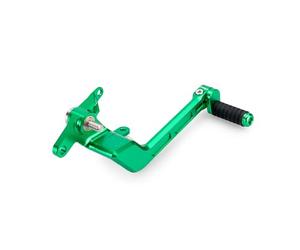 Puig 21470V Palanca Cambio-Freno mecanizadas en aluminio anodizado con puntera regulable y diseño ergonómico para mayor control, Verde
