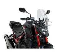 Puig 21480W New Generation Touring Touring y aerodinámica en acrílico de 3 mm con Toma de Aire Central Que Mejora protección y Reduce turbulencias, Transparente