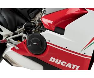 Puig 21505N Tapas Protectoras del Motor Track protección resistente, Negro