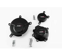 Puig 21515N Tapa Protectora del Motor Track para Championship Negro