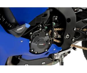 Puig 21518N Tapas Protectoras del Motor Track protección resistente, Negro
