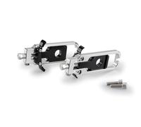 Puig 21524P Tensor de Cadena mecanizado en aluminio anodizado con sistema de regulación precisa y marcaje superior para ajuste fácil y seguro, Plata