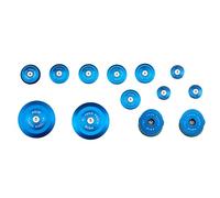 Puig 21536A Tapón de chasis en aluminio protector resistente, Azul