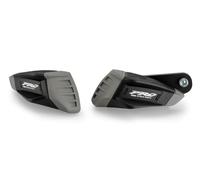 Puig 21560N Protectores de Motor Pro 2.0 en poliamida con zonas elastoméricas y diseño aerodinámico para protección avanzada, Negro