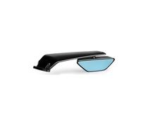 Puig 21566N Retrovisor Aileron Izquierdo; con diseño aerodinámico; fabricado en aluminio mecanizado; acabado anodizado elegante; compatible con intermitente TAB opcional en base del alerón, Negro