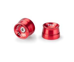 Puig 21598R Contrapesos Manillar Speed accesorio específico, Rojo