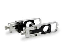 Puig 21632P Tensor de Cadena mecanizado en aluminio anodizado con sistema de regulación precisa y marcaje superior para ajuste fácil y seguro, Plata