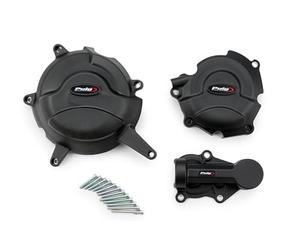 Puig 21663N Tapas Protectoras del Motor protección resistente, Negro