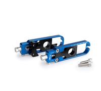 Puig 21678A Tensor de Cadena mecanizado en aluminio anodizado con sistema de regulación precisa y marcaje superior para ajuste fácil y seguro, Azul