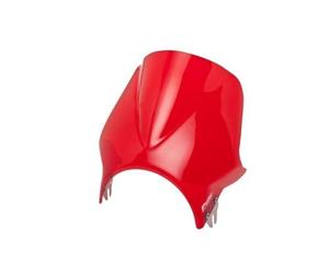Puig 2176R Carenabrises Cortos para Faros Redondos específico, Rojo