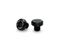 Puig 21804N Tapón Embellecedor Rosca Retrovisor protector resistente, Negro