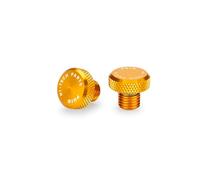 Puig 21808O Tapón Embellecedor Rosca Retrovisor protector resistente, Oro