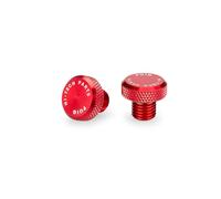 Puig 21808R Tapón Embellecedor Rosca Retrovisor protector resistente, Rojo
