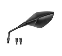 Puig 21822N Retrovisor Z3; izquierdo universal de varilla; carcasa plástica deportiva; espejo convexo antirreflejo; regulación manual fácil; diseño homologado y aerodinámico, Negro