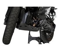 Puig 21829N Protector de Cárter en Aluminio de Alta Resistencia para protección del Motor y componentes Inferiores en conducción Off-Road, Negro