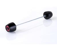Puig 21838N Protector de Horquilla PHB19 Protector mecanizado en Nylon de Alta Resistencia para suspensión con diseño Racing y protección contra Impactos, Negro