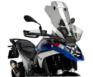 Puig 21841H Cúpula Touring Plus con Visera touring con visera, Ahumado