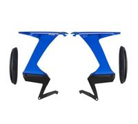 Puig 21858A Alerones Laterales Race aerodinámicos Downforce con diseño MotoGP en material acrílico y soportes flexibles para mejorar estabilidad y control, Azul
