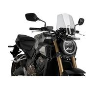 Puig 21960W Carenabris New Generation Sport para Honda CB650R Neo Sports Cafe 2024 y CB650R Neo Sports Cafe eClutch 2024 - Diseño Aerodinámico y Protección Mejorada, Transparente
