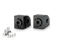 Puig 21971N Herraje Estribera regulable pasajero Negro